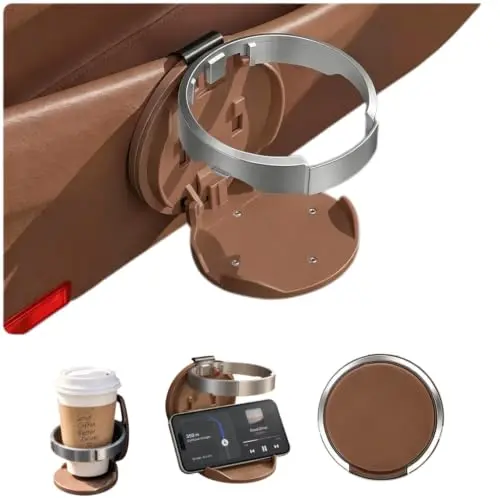 Car Door Side Cup Holder, Water Bottle Storage Rack, Drink Holder, Fits Volkswagen Tiguan, Golf, T-Roc, Passat