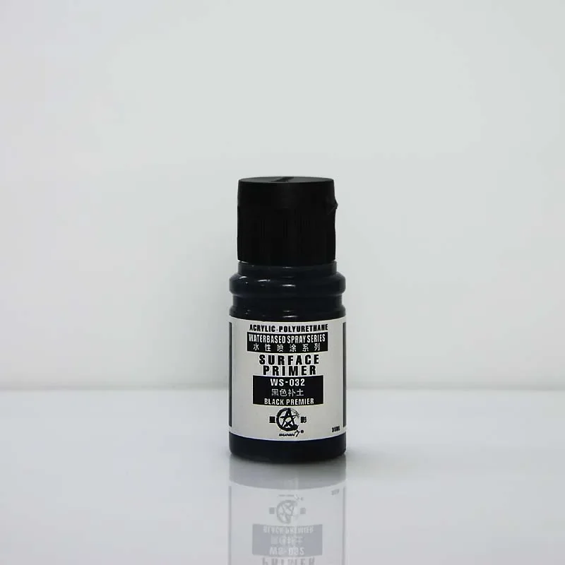 SUNIN 7 WS31-034 الأسود الاكريليك البولي يوريثين سطح التمهيدي الجمعية نموذج اللوحة الصباغ للنموذج العسكري هواية أدوات DIY بها بنفسك #4