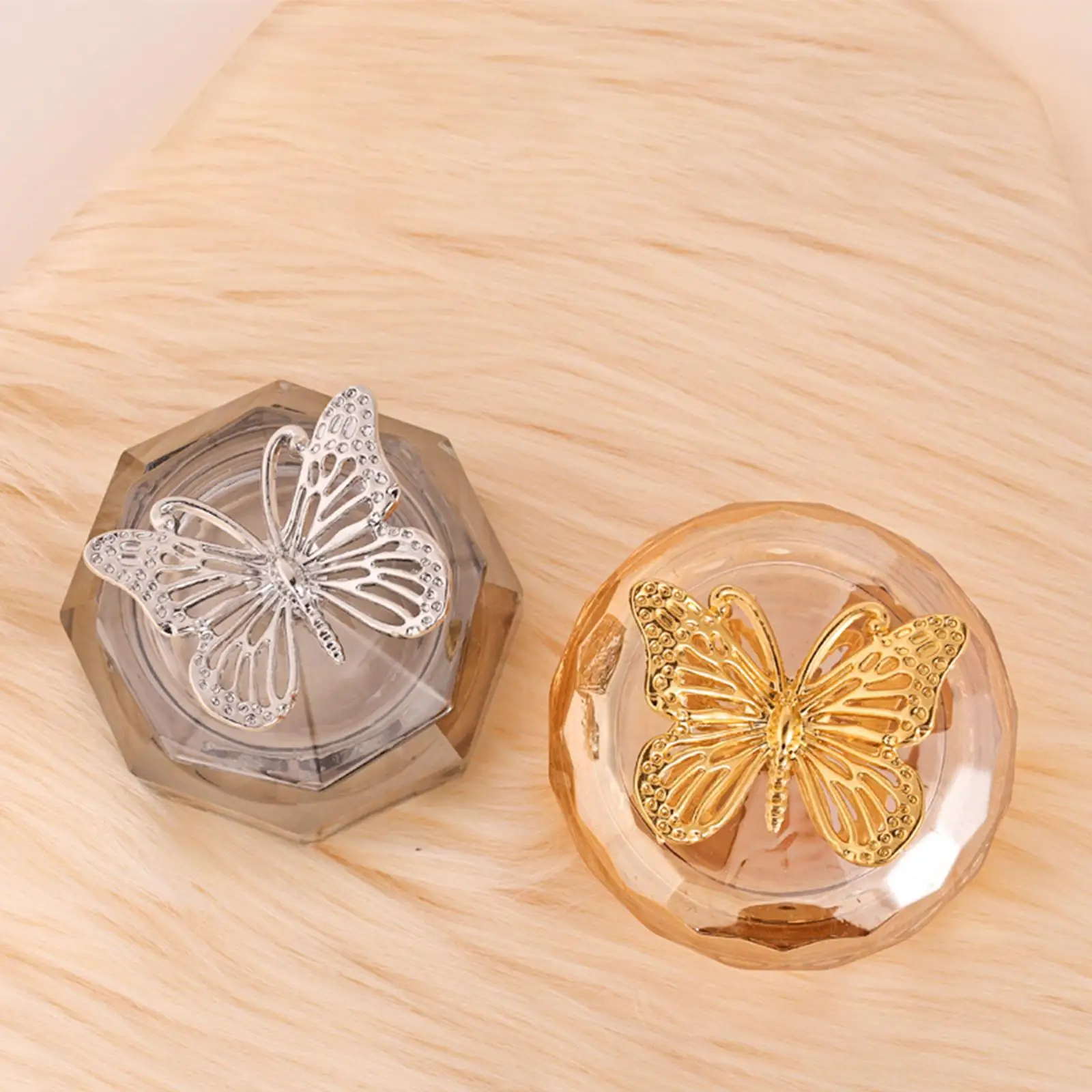 

Nail Art Glass Dappen Dish with Lid Mini Bowl Cup for Nail Art DIY Salon