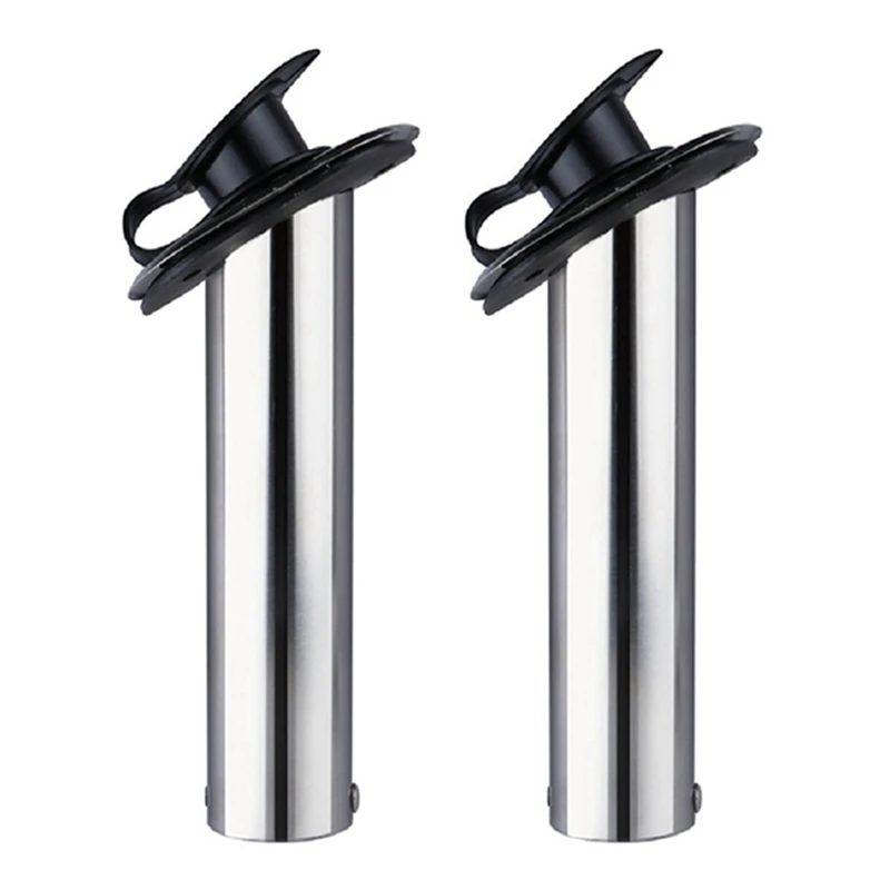 

Fishing Rod Holder Stainless Steel Embedded Fishing Rod Holder For Marine Boat Accessories,2PCS