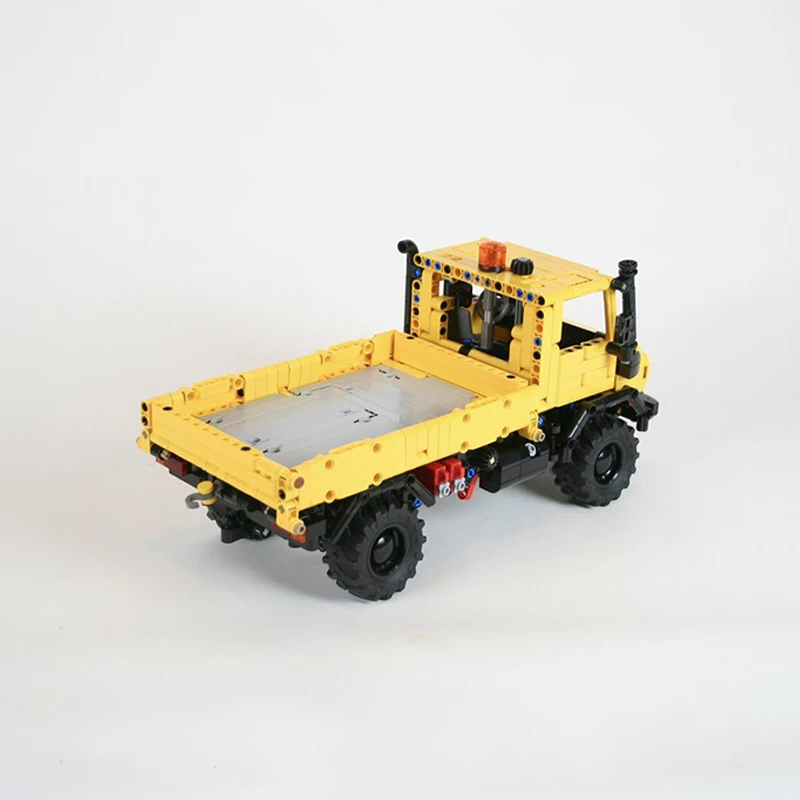 MOC Technology Engineering Vehicle Unimog Trucks Building Blocks Small Particle Assembly Model  Bricks Toys Children's Gifts