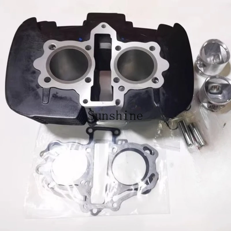 

Lifan original twin-cylinder engine CBT250 cylinder block, piston, piston ring