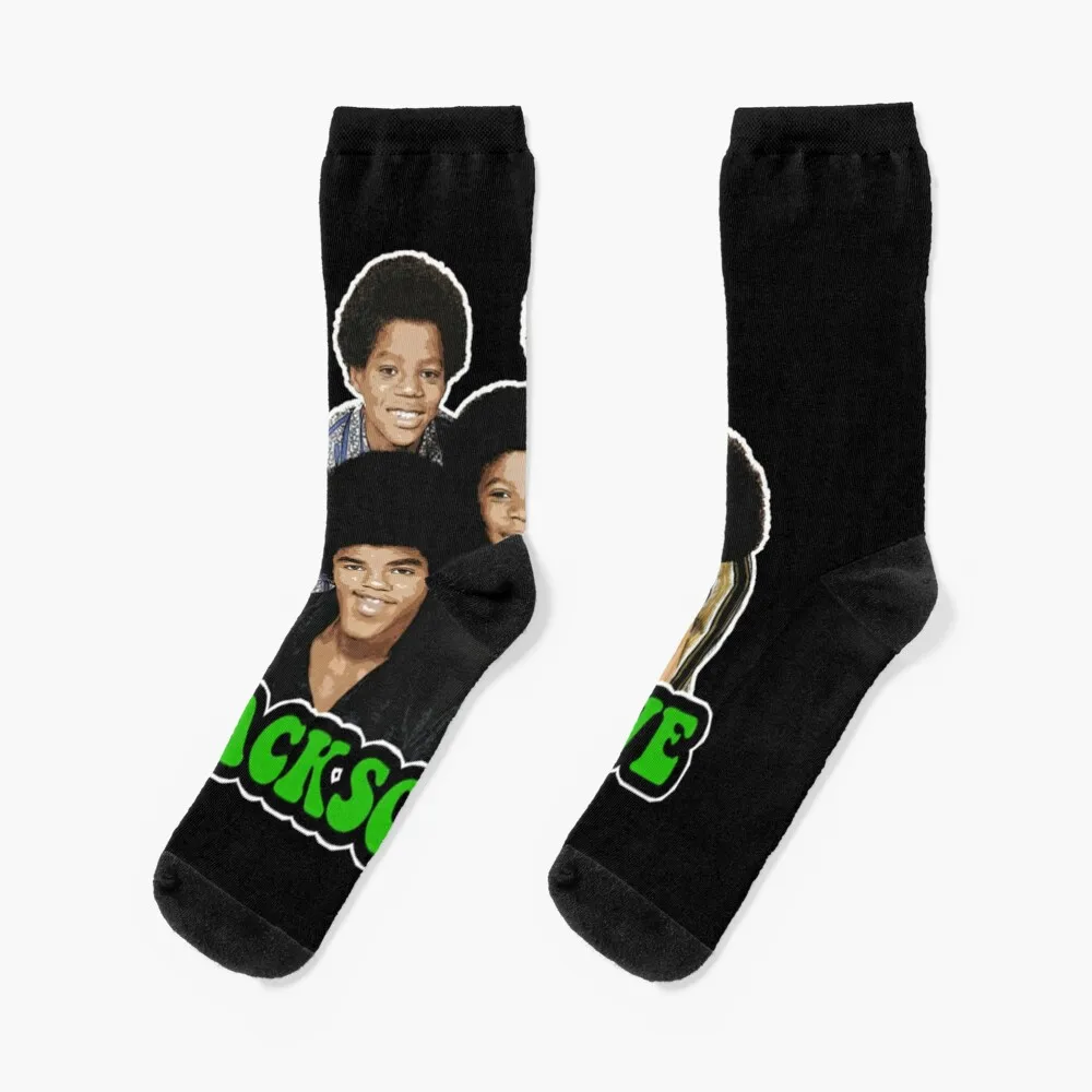 The Jackson Five Socks Stockings christmas gift Heating sock Thermal man winter Women's Socks Men's