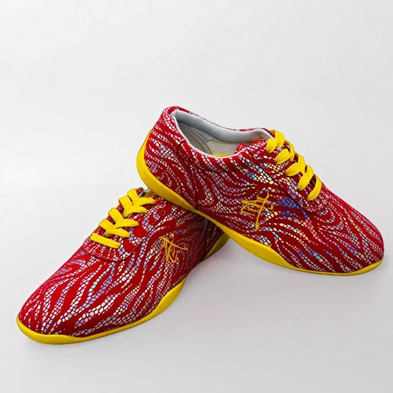 العلامة التجارية الأصلية المنافسة المهنية الرياضة فنون الدفاع عن النفس حذاء التدريب أعلى جودة تاي تشي أداء التدريب حذاء 36-45