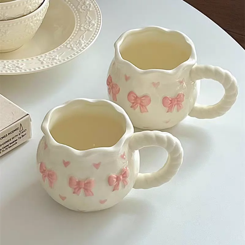 Korean Style Girl Delicate Bow - Coffee Tea Festival 评论和价格