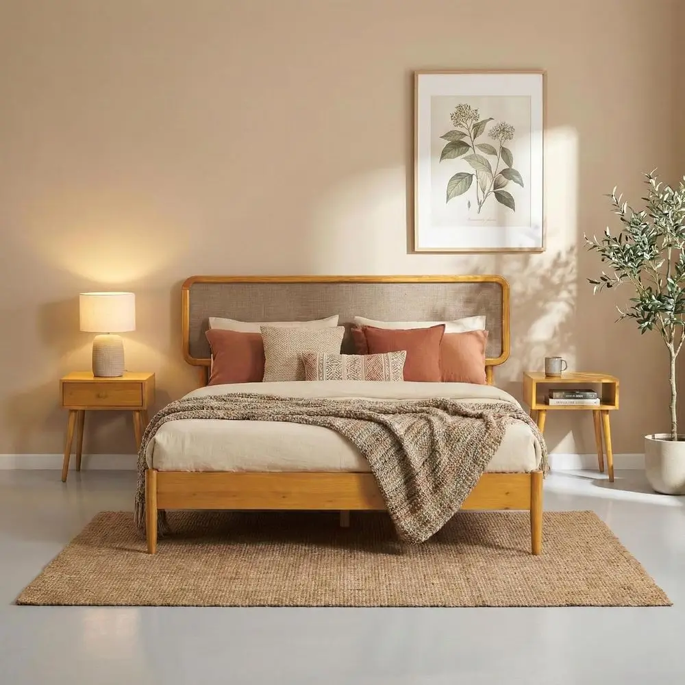 Queen Size Wooden B…