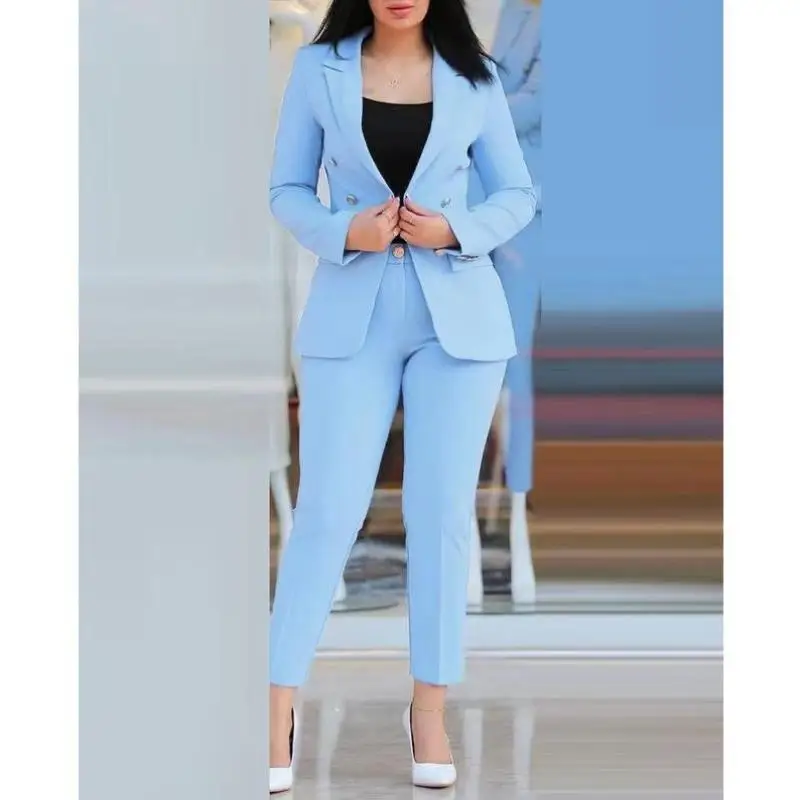 

New Women's Sus Casual Sportswear Set Autumn Season Seven Sve T-irt orts Length No Brand Faion Clothing