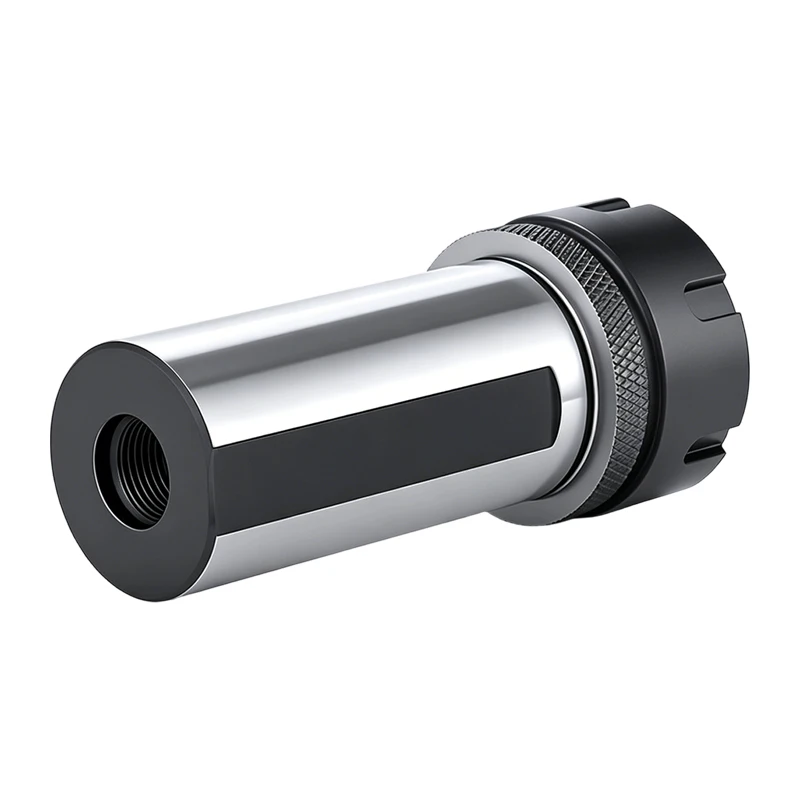 Variable Diameter Straight Shank ER Extension Rod for CNC Lathe Tool Holder - Fits ER16 ER20 ER25 ER32 Reduction Sleeve