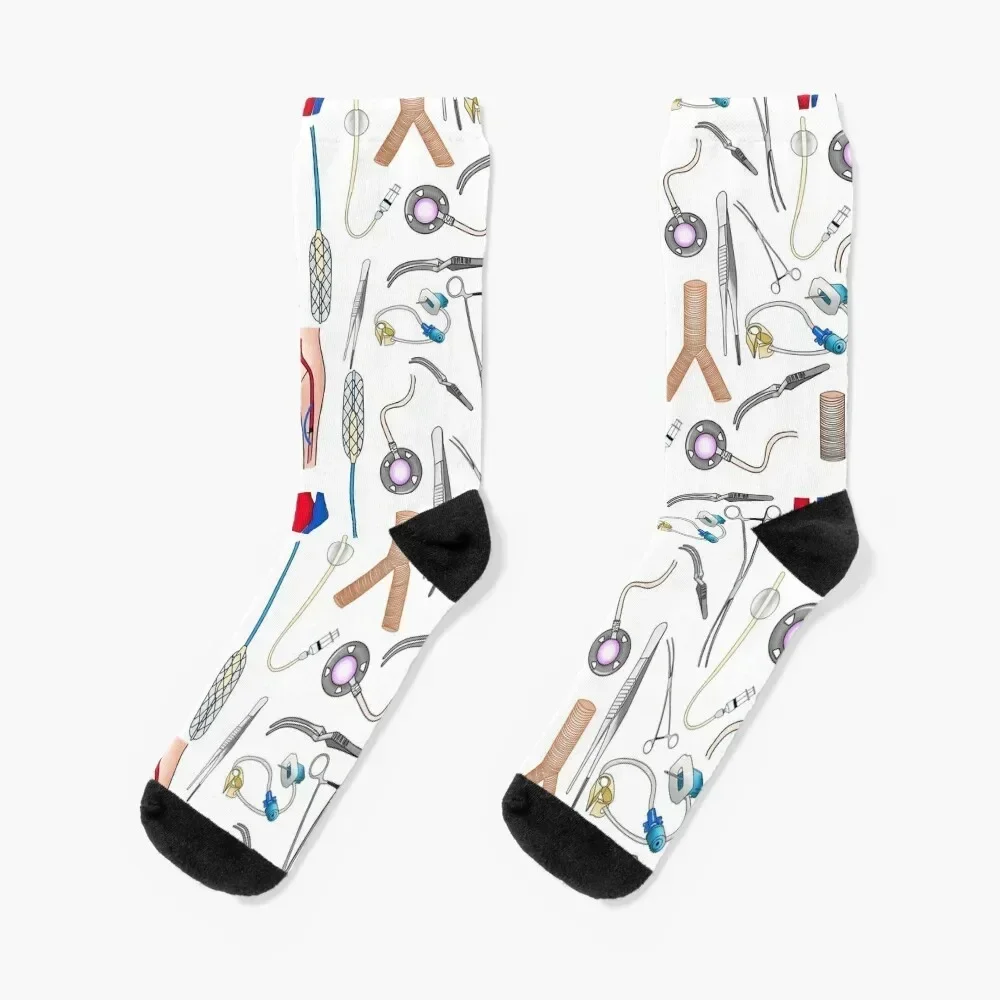 vascular surgery Socks floral luxury Sports cartoon Socks Women Men's