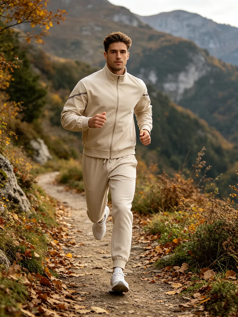 Men's Tracksuit Spring/autumn Man Two-piece Set Sweat Suit Overalls Korean Style Leisure Suit Plus Size Hoodies+Harem Pants