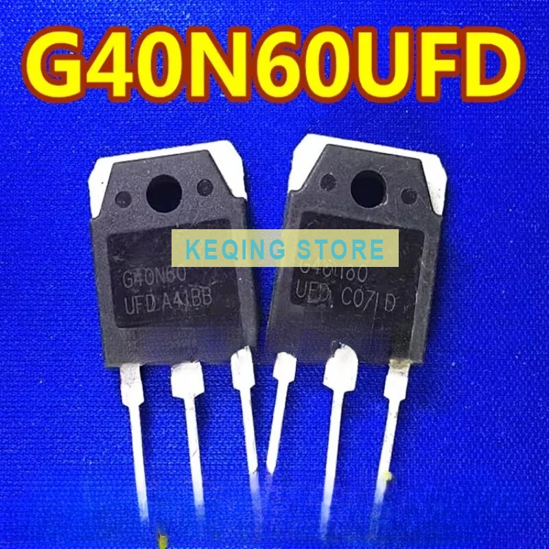 10PCS Used+Not NEW+Send after Measure Imported disassembly inverter welding machine IGBT tube G40N60 UFD test is better than
