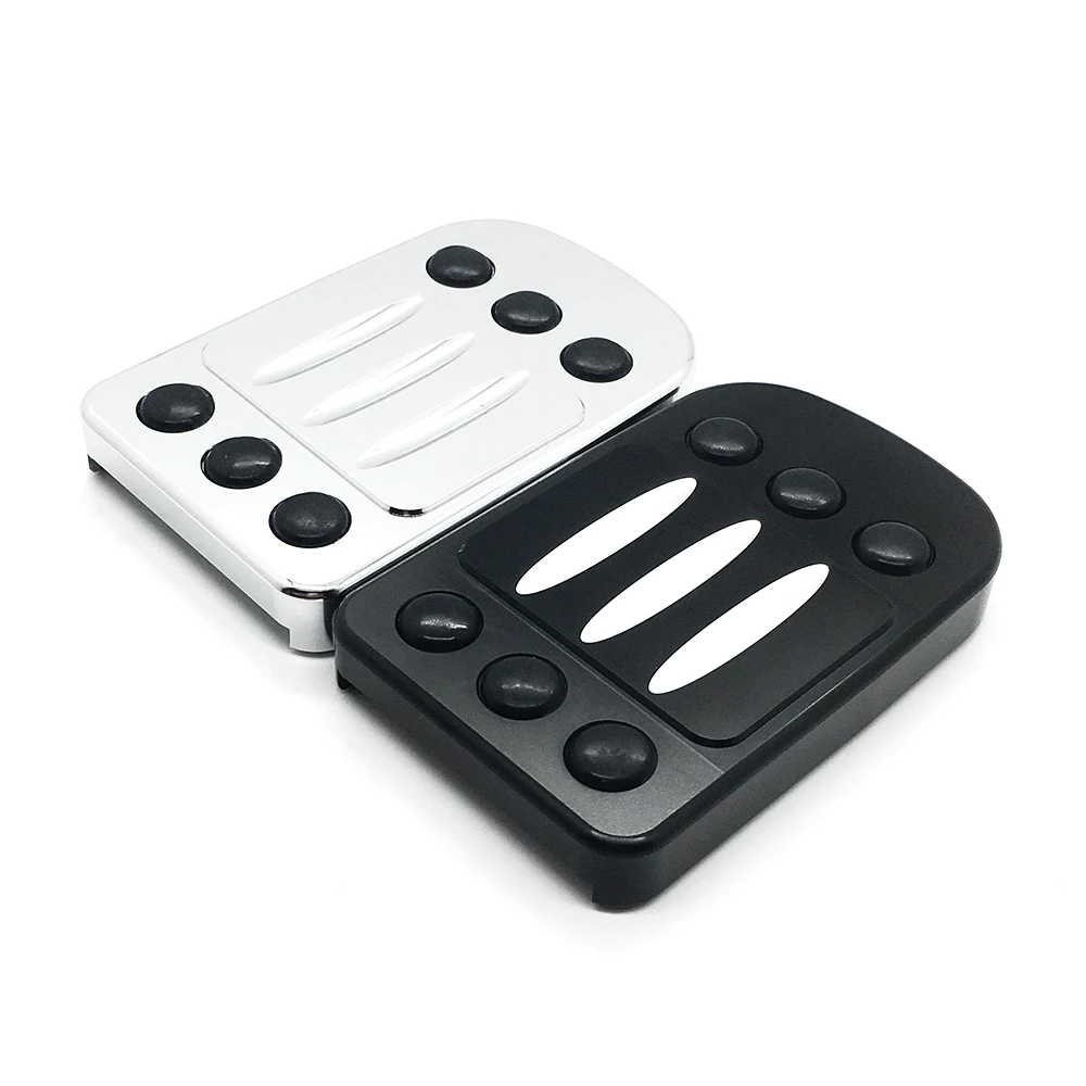 

For Harley Softail Touring Dyna Road King Glide Motorcycle Accessories CNC Large Brake Pedal Pad Cover Footpegs Footrest Pedal