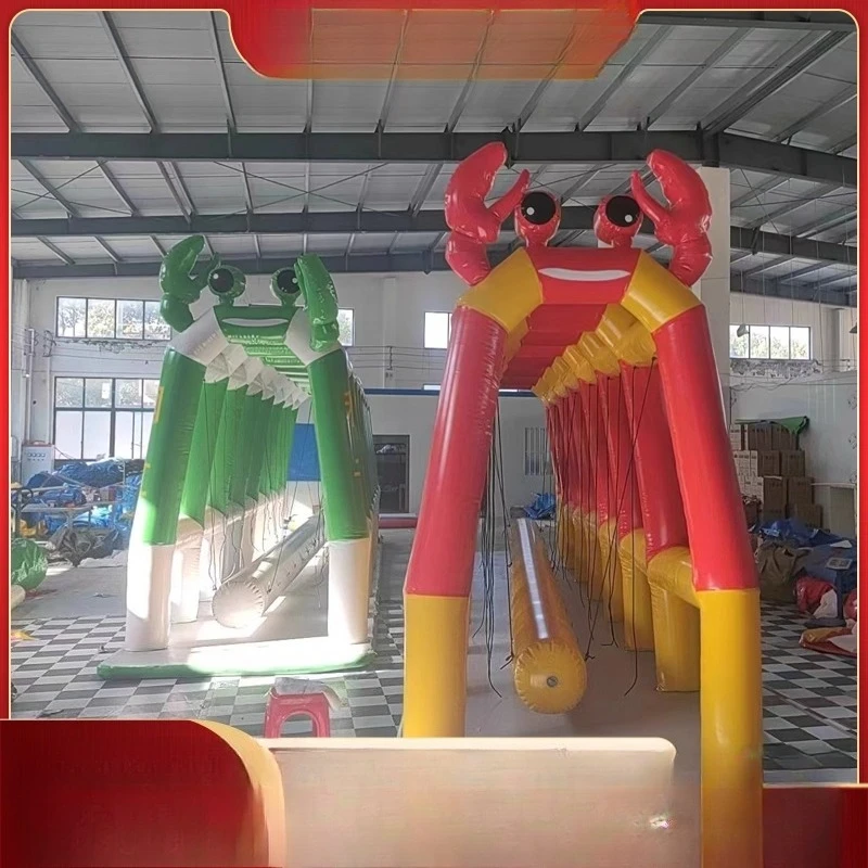 

Inflatable Internet celebrity crab swing large children's multi-player swinging paradise