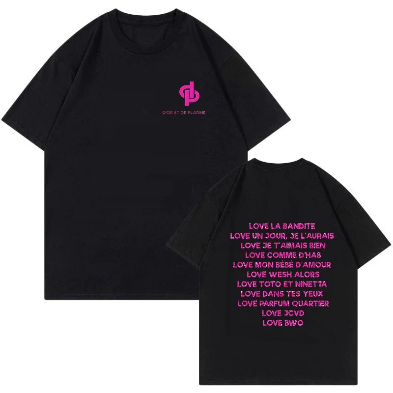 2025 Hot Sale Love Jul Harajuku T Shirts Men Women Pop Music T-shirt Fashion Casual Tees Tops Unisex Summer Tshirts Streetwear