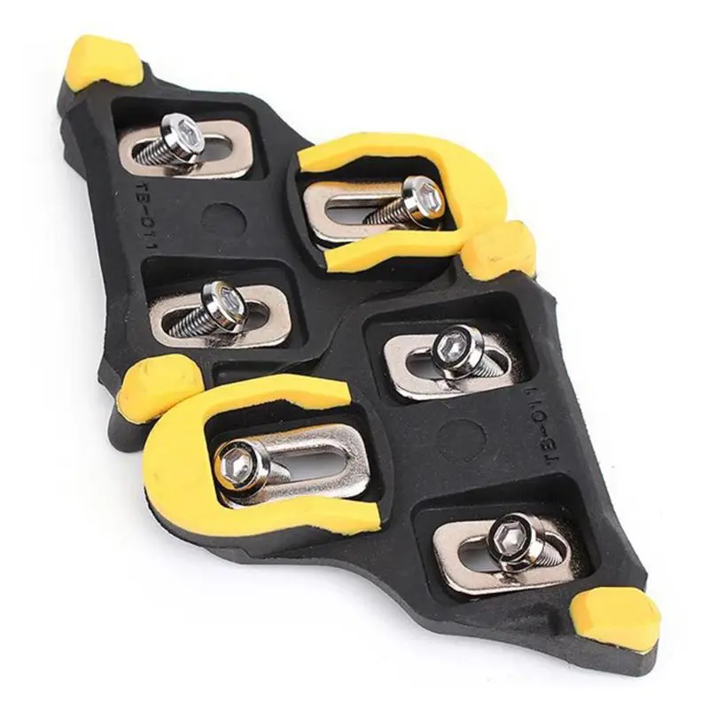 Road Bike Cycling Shoe Pedal Cleats Bicycle Accessories for Shimano SPD-SL Road Bike for Most Road Cycling Shoes with 3 Holes