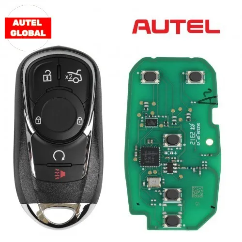 مفتاح تحكم عن بعد ذكي عالمي 1 من Autel IKEYOL005AL 5 أزرار لـ Buick لـ Autel مفتاح ذكي لـ KM100 IM508 IM608 KM100E