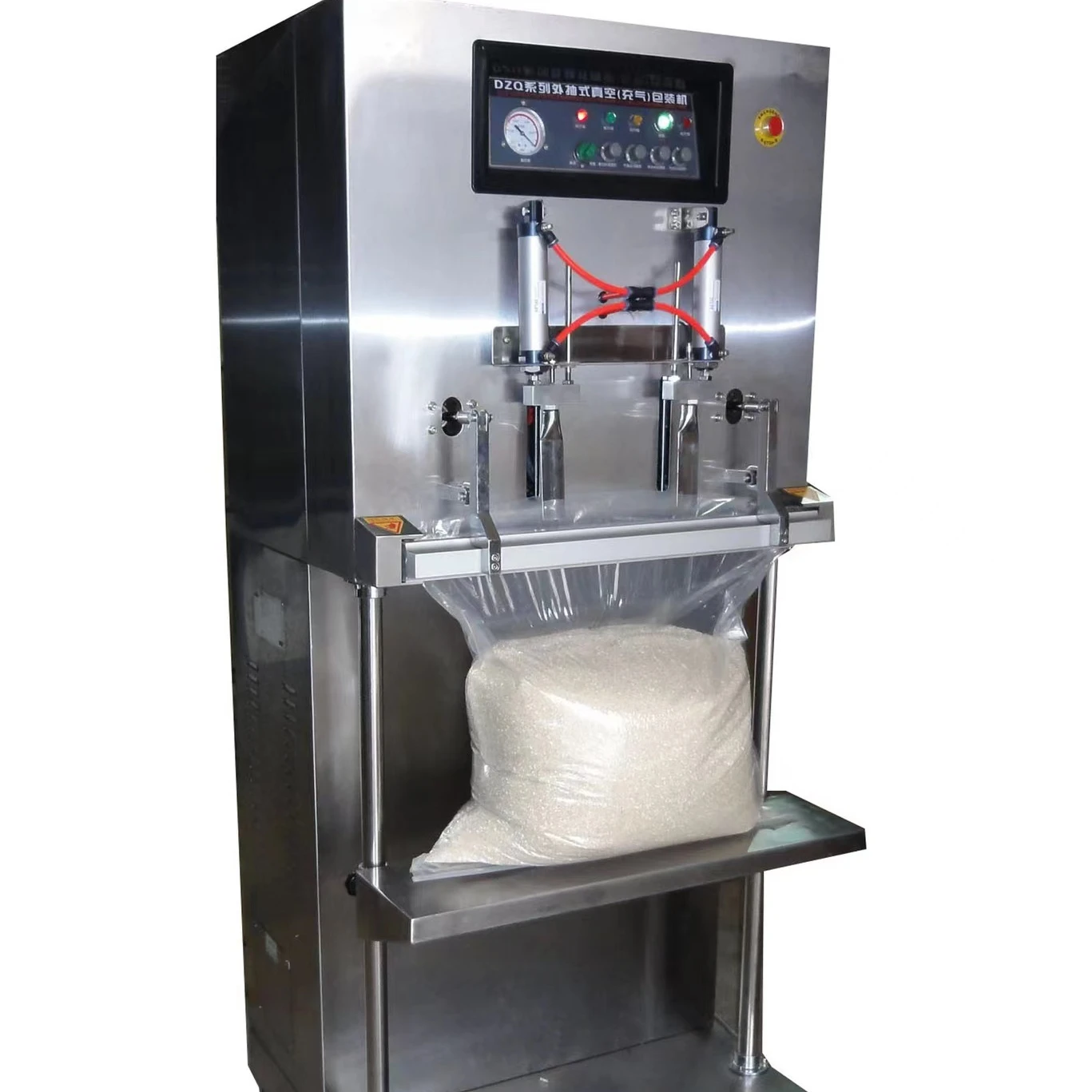 

JH CHINA Best DZQ-800FIndustrial External Vertical Type 220V 110V Big Bag Vacuum Packager Sealing Packaging Machine