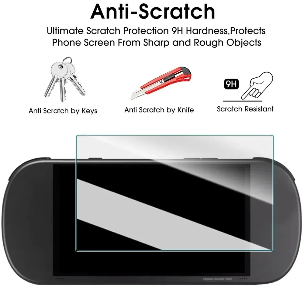 Antic-Scratch Tempered Glass Film for R46H Game Consoles HD Screen Protector Protective Glass Film Accessories and Bag view 4