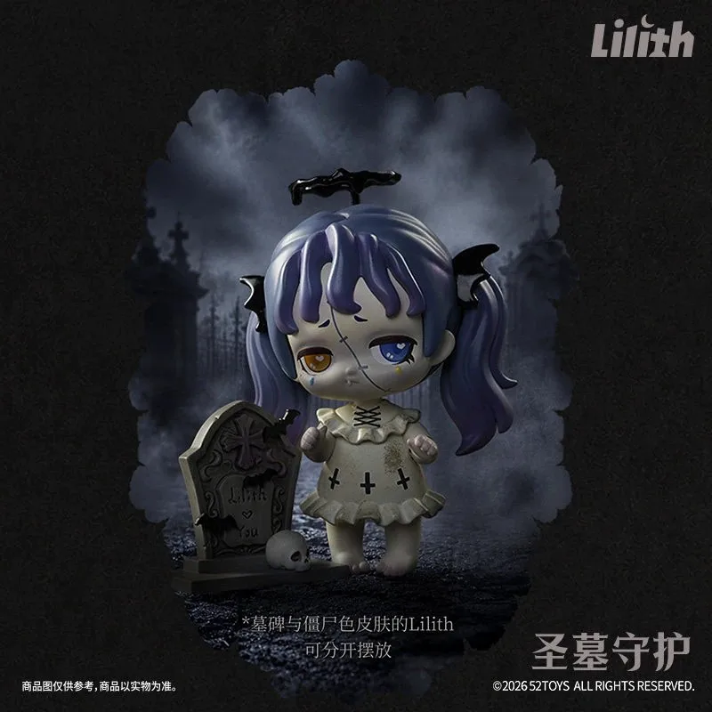 52toys Lilith Blind Box Figure Dark Night Shadow Series Collectible Anime Action Figurine Desktop Decoration Ornament - view 3