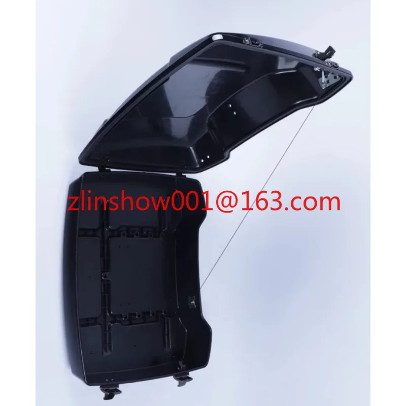For Harley Touring 1997-2013 Motorcycles Rear Box Top Storage ABS Plastic with Aluminium for Motorcycles Use