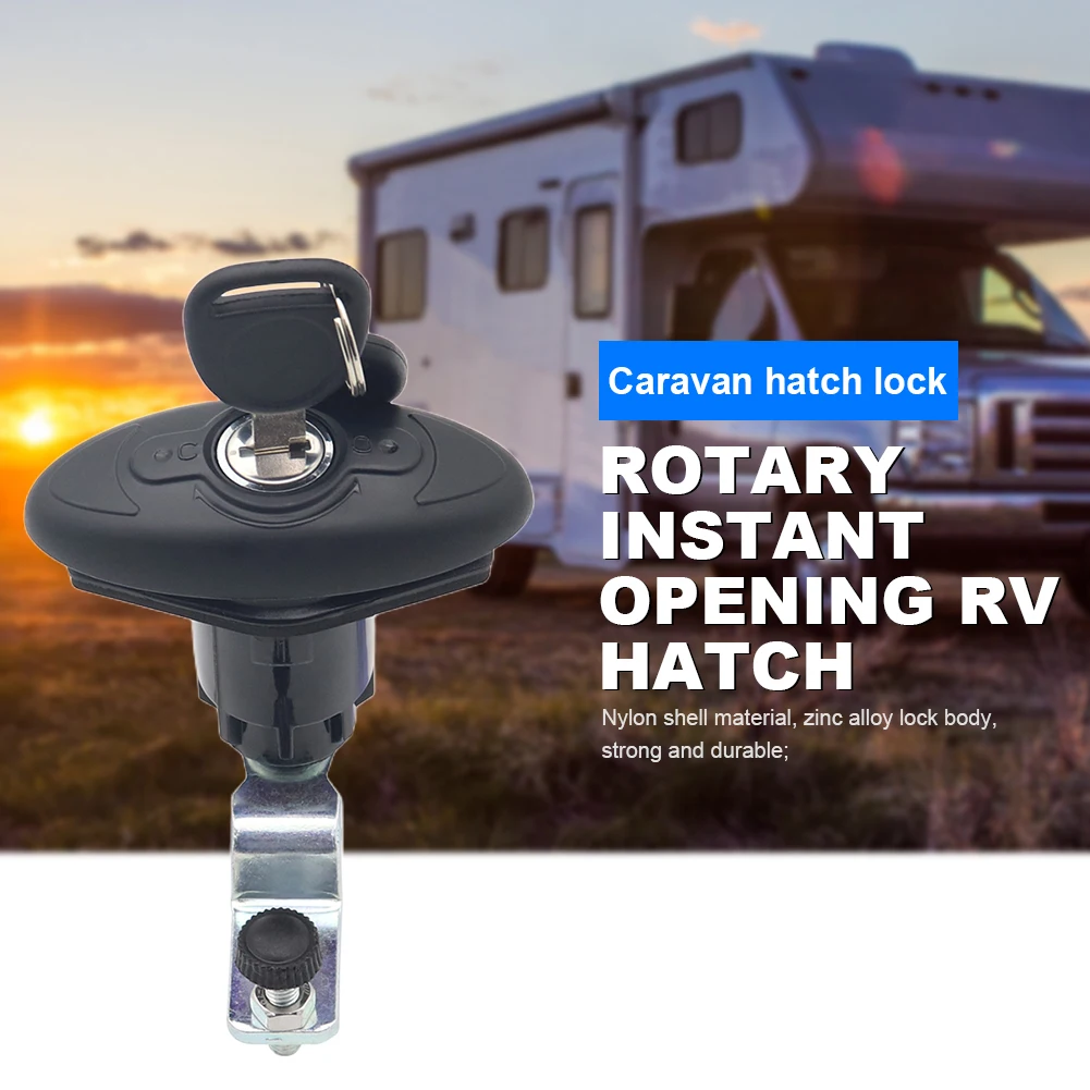 خزانة قفل كامة سبائك الزنك RV خزانة مزلاج درج IP65 مقاوم للماء RV مزلاج الباب لقارب تخييم القافلة ل RV يخت متنقل #2