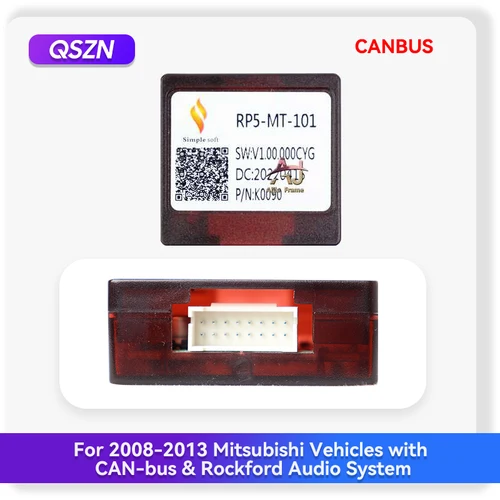 Canbus de Radio de coche para Mitsubishi Pajero/Montero/Shogun/L200/Strada/Triton/Outlander/Lancer/ASX/RVR adaptador decodificador RP5-MT-101