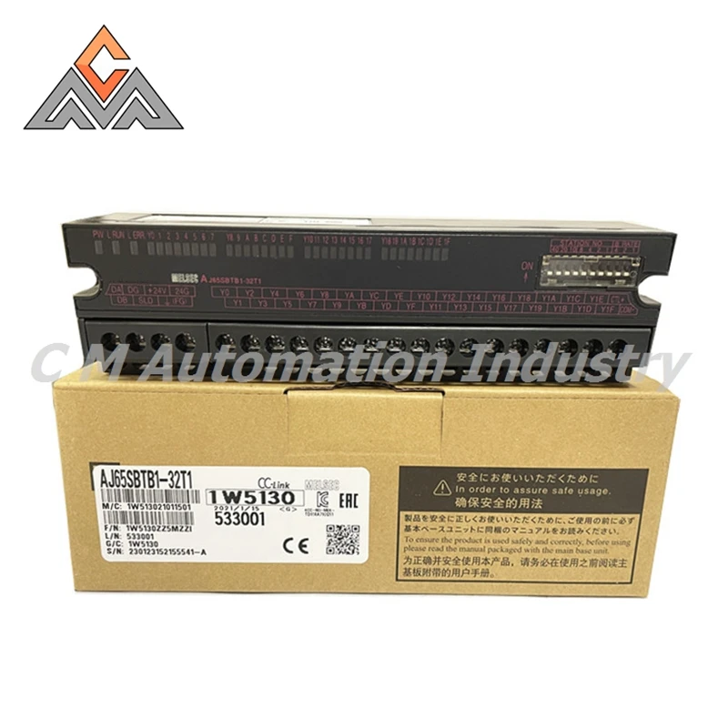 Imagem -05 - Módulo Plc Cc-link Aj65sbtb132d1 Aj65sbtb1-32d Aj65sbtb1-32t Aj65sbtb1-32dt Aj65sbtb1-32dt1 Aj65sbtb1-32t1 Aj65sbtb1-32dte1 Novo