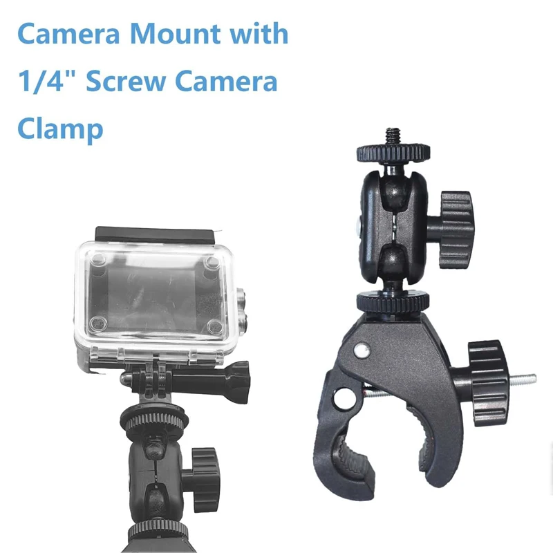 Kamera-Klemmhalterung Motorrad-Lenkerhalterung für GoPro Hero 13 12 11 Insta360 X5 X4 DJI OSMO Action-Kamera Zubehör – Detail 4