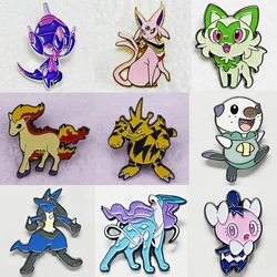 Cute Anime Game Briefcase Badges Cartoon Enamel Pin Women's Brooches Lapel Pins for Backpacks Fashion Jewelry Accessories
