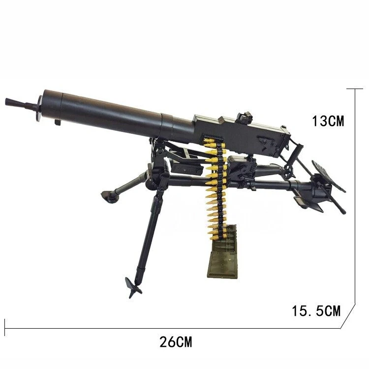 Mitrailleuse lourde M2 Browning G08 Maxim MK19, lanceur de Grenade, modèle de Simulation de l'armée américaine pour figurine d'action, jouet à assembler, 1/6