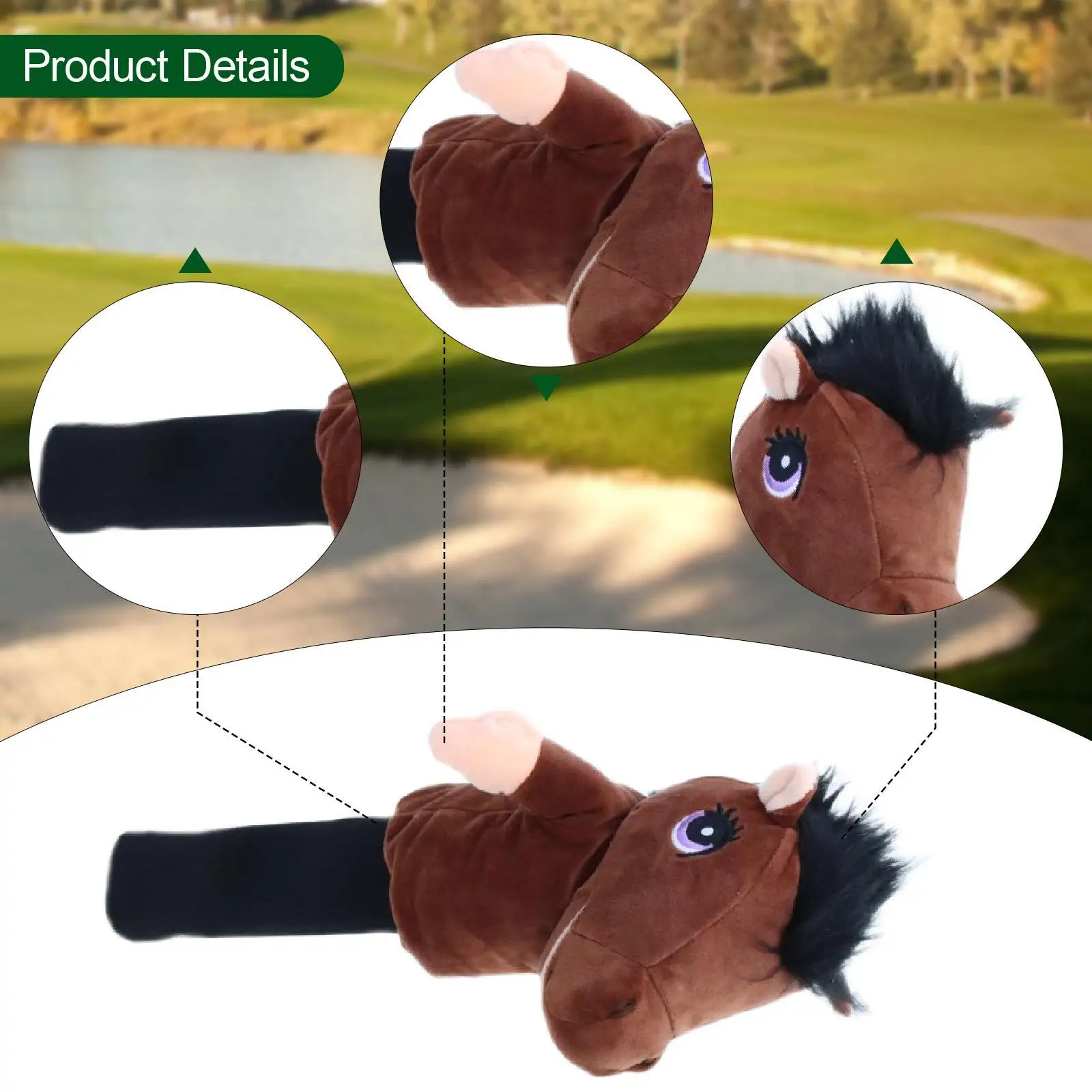 Animal Shape Golf Headcover Soft Men's Compact Scratch Resistant Lightweight