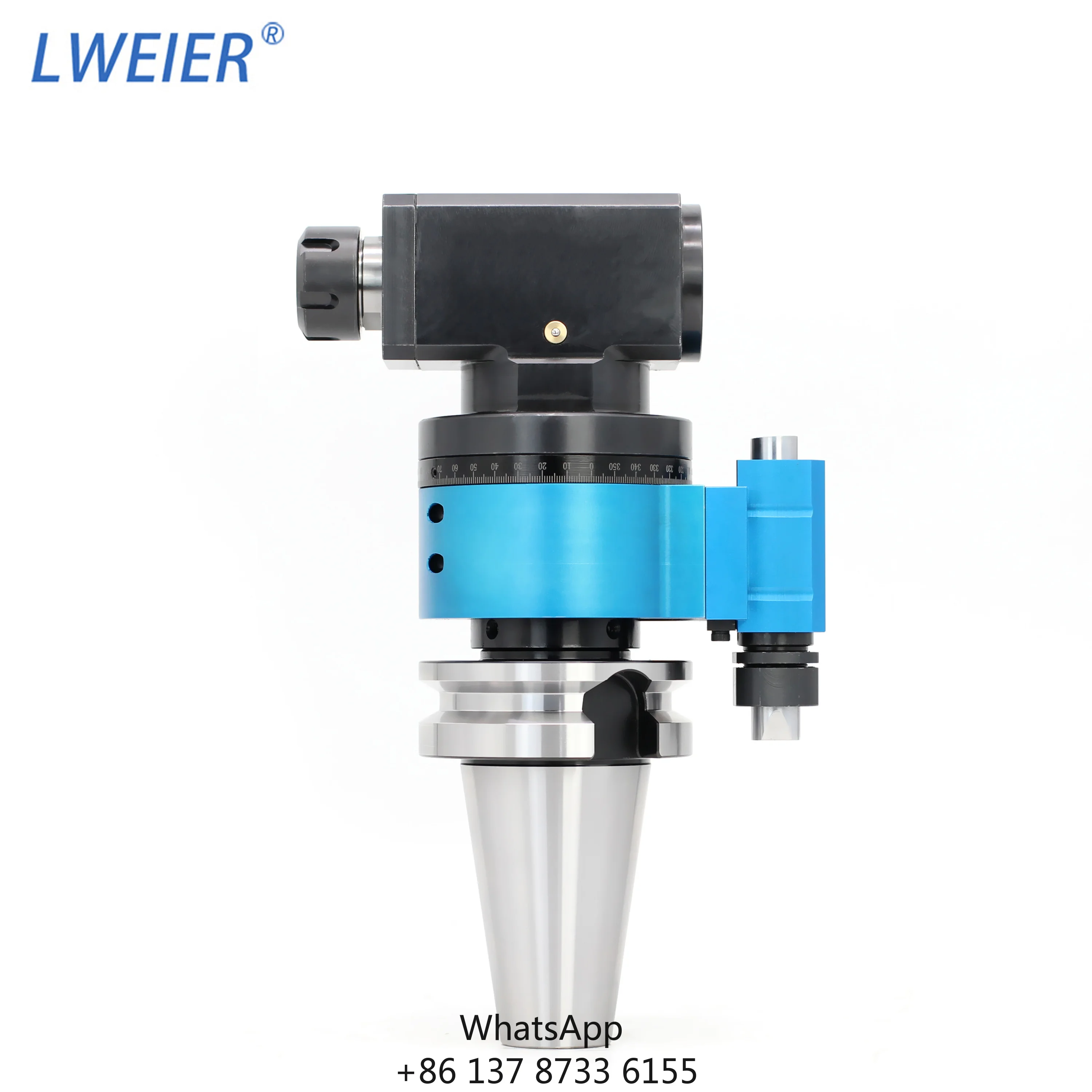LWEIER BT40BT50 Angle Head Machining Center Side Milling Head 90 Right Angle Milling Head 1 Year Warranty