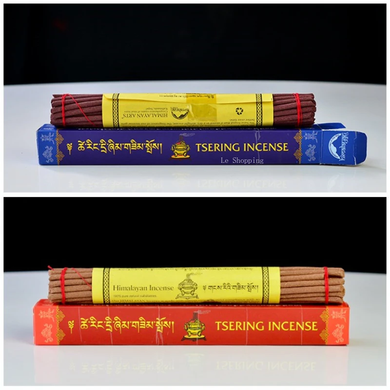 Natural Handmade Plant Stick Incense Nepal Himalayan Tsering Tibetan Incense Home Worship Buddha To Purify The Air Joss Stick