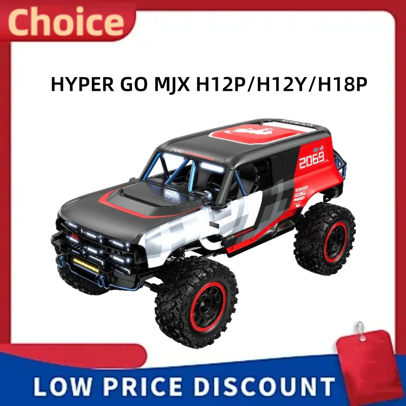 Local+ HYPER GO MJX H12P H12Y H18P 1:12 1:18 RC Truck RC Spielzeug 2.4G 4WD Bürstenlos Hochgeschwindigkeits-RC Professionelles Offroad 4x4 Ferngesteuertes Fahrzeug RC Autos für 24h Lokallieferung aus