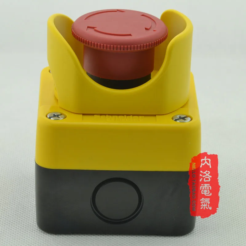 [SA]Nello recommended!   emergency stop switch emergency stop button box cassette holder XALJ01C import protection--5pcs