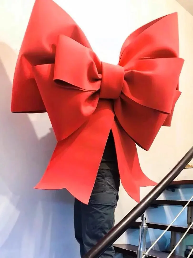 DIY 큰 활 EVA 폼 활, 웨딩 장식, 수제 활 매듭 축제, 크리스마스 새해 생일 파티 소품 배경, 80cm