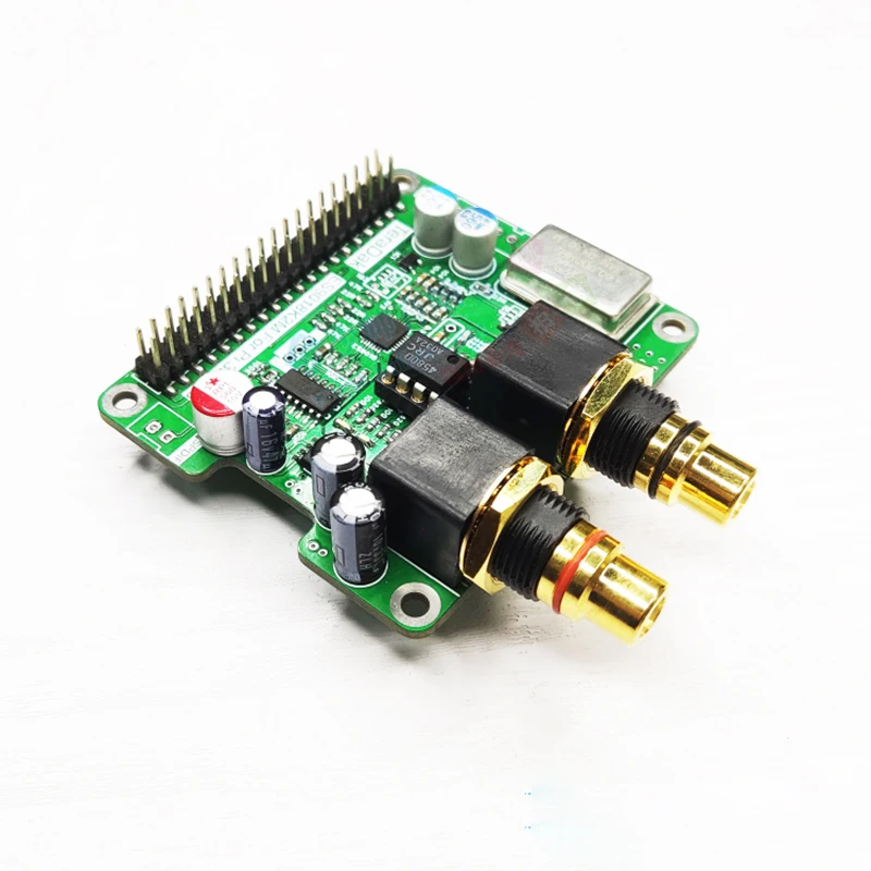 Nvarcher ES9018K2M Expansion Board I2S HiFi DAC Digital Audio Sound Card Decode  Encoder For Raspberry Pi 2B+ 3B 3B+ 4B