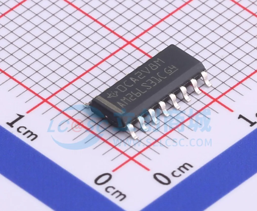 30PCS AM26LS31CDR Encapsulation: SOIC-16 100% original imported authentic products