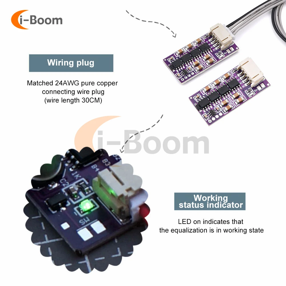 3S 4S 5S 6S 7S 8S 14S 17S 21S 1.5A Li-ion Lifepo4 LTO Lithium Battery Active Equalizer Balancer Board Balance Capacitor BMS