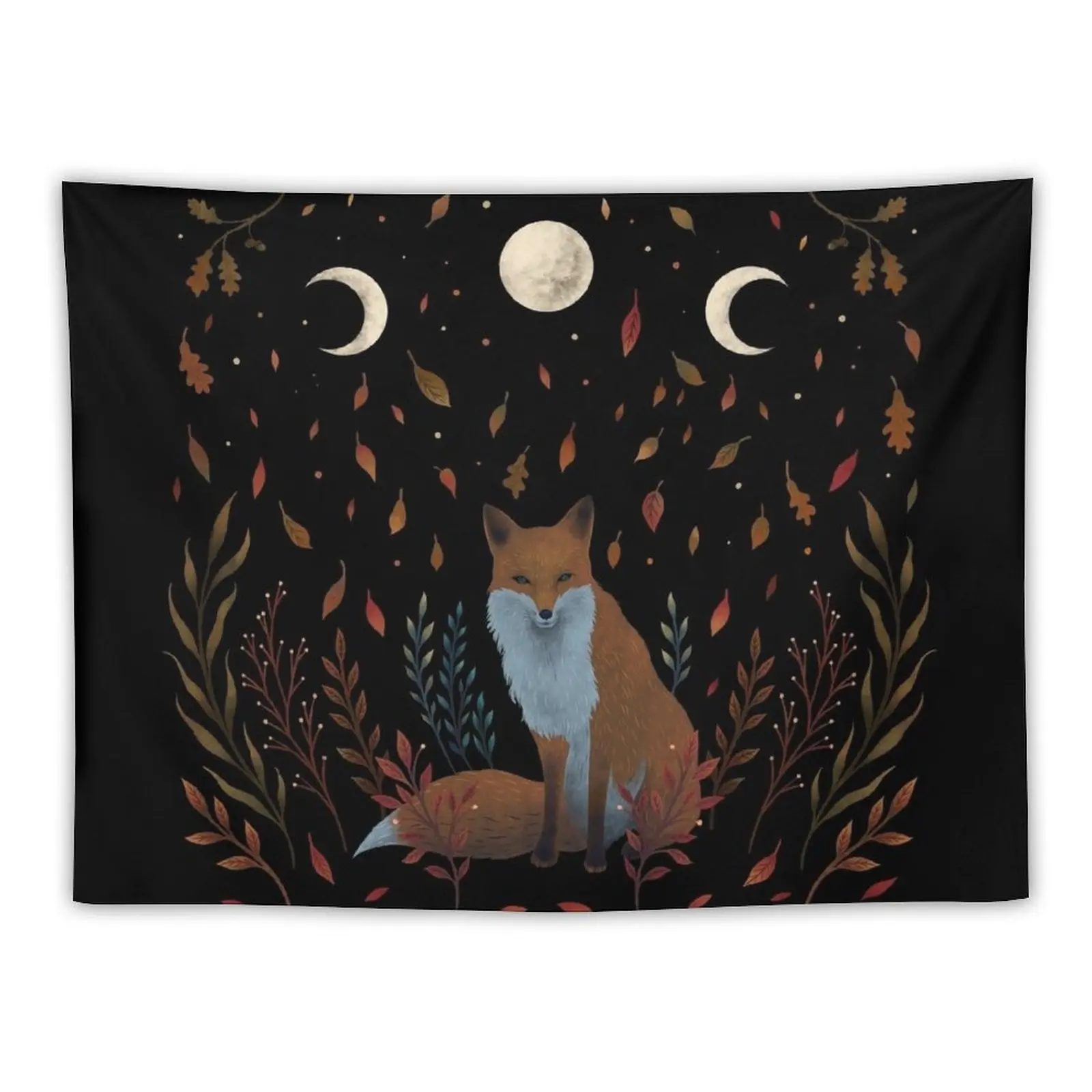 

Autumn Fox Tapestry Decoration For Rooms House Decoration