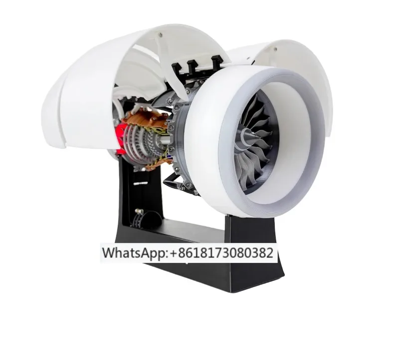 NIKOLATOY small Trent 900 aircraft turbofan engine model 35cm