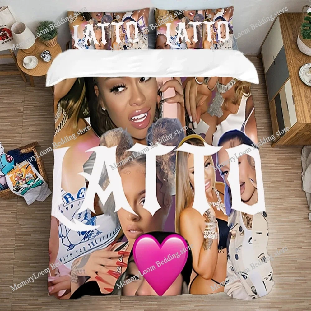 

Fashion Bed Linen Sets L-Lattos Bedding Set Double Size Art Quilt Cover Duvet Covers Pillowcase Comforter Queen Home Textile