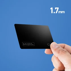 For Find My Wallet tracker card air locator tag wallet tracker iPhone location device luggage locator find my finder