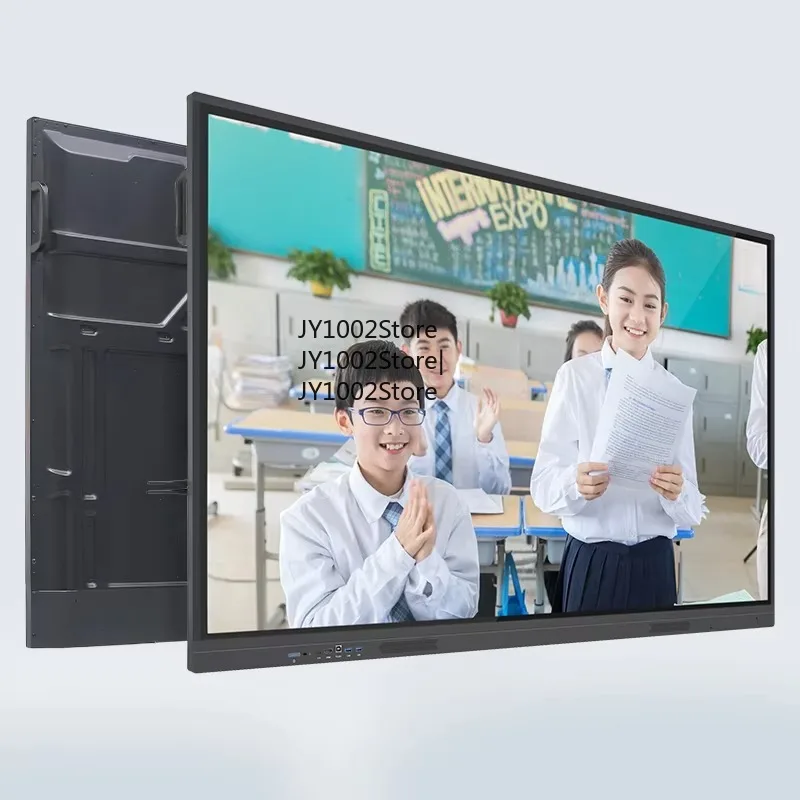 Education Interactive Touch Screen All-in-One 55/65/75/86/98 Inch 20-Point Touch 4K Resolution for Teachers & Students