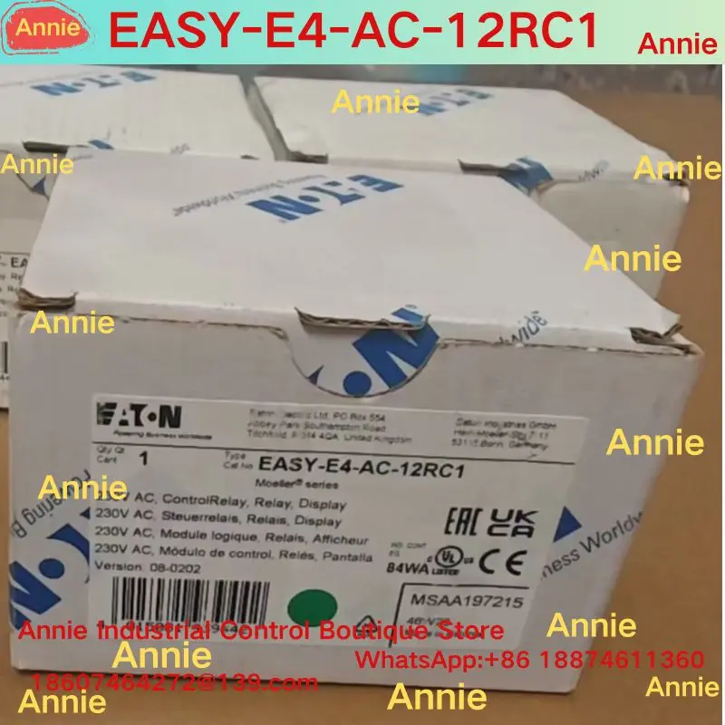 gloednieuwe EASY-E4-AC-12RC1 programmeerbare controller