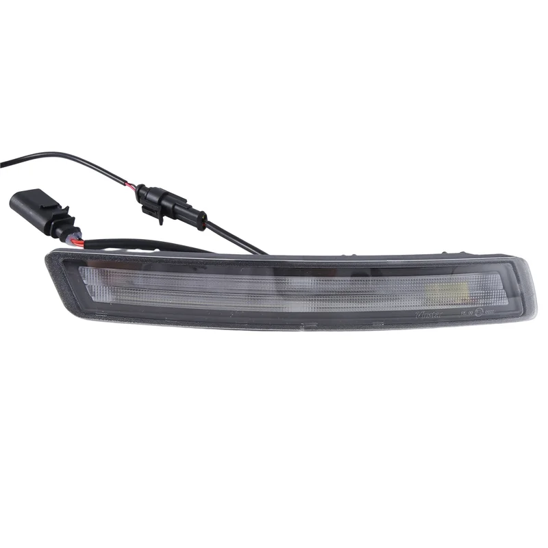Clear LED เลี้ยวสัญญาณ DRL ไฟวิ่งกลางวัน Amber TURN ไฟสัญญาณสําหรับ VW Beetle 2006-2010 รถอุปกรณ์เสริม-T