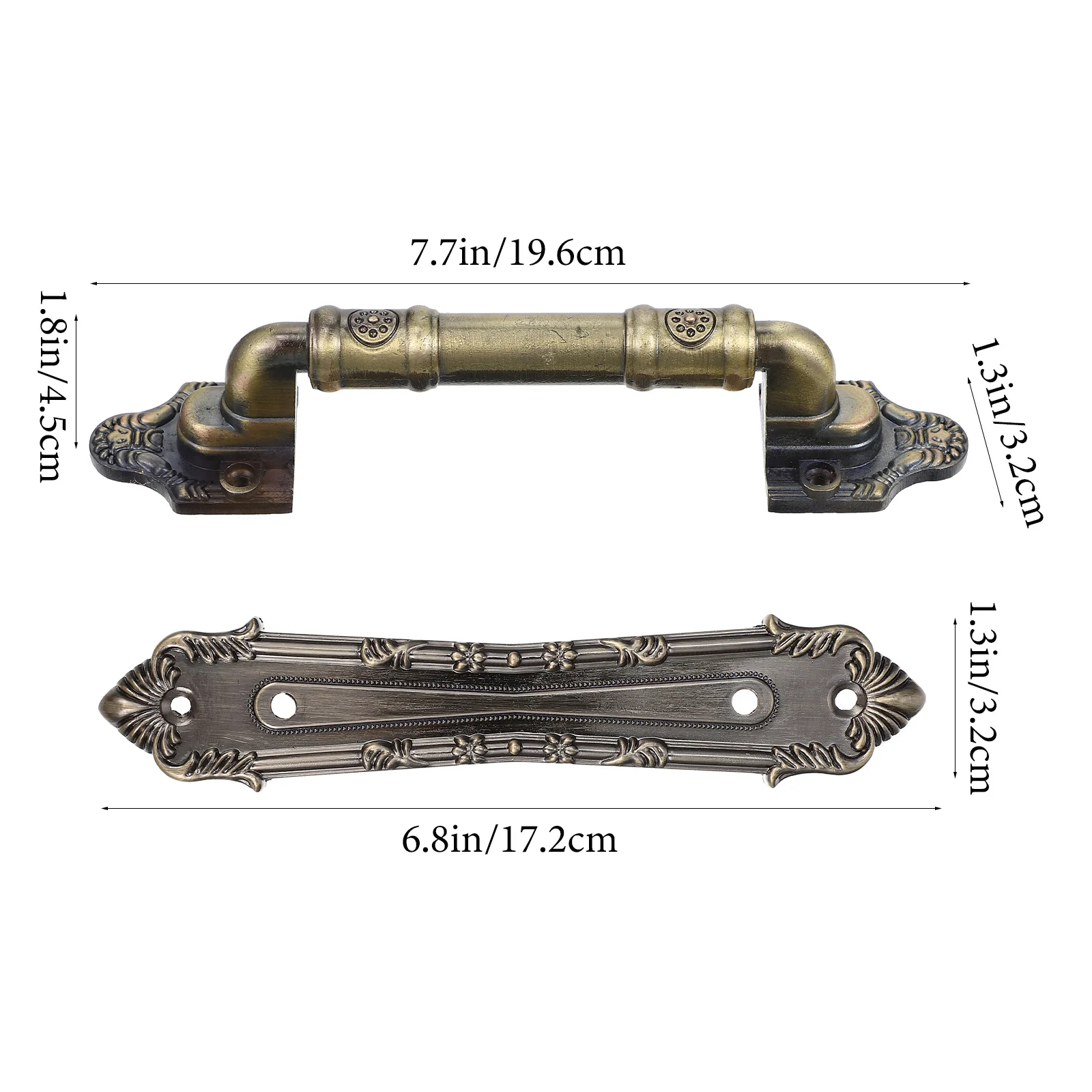 1 مجموعة سبائك انزلاق مقبض باب الحظيرة استبدال مقبض سحب معدني للبوابات الخشبية الأبواب الزجاجية المرآب سقيفة الباب الأجهزة