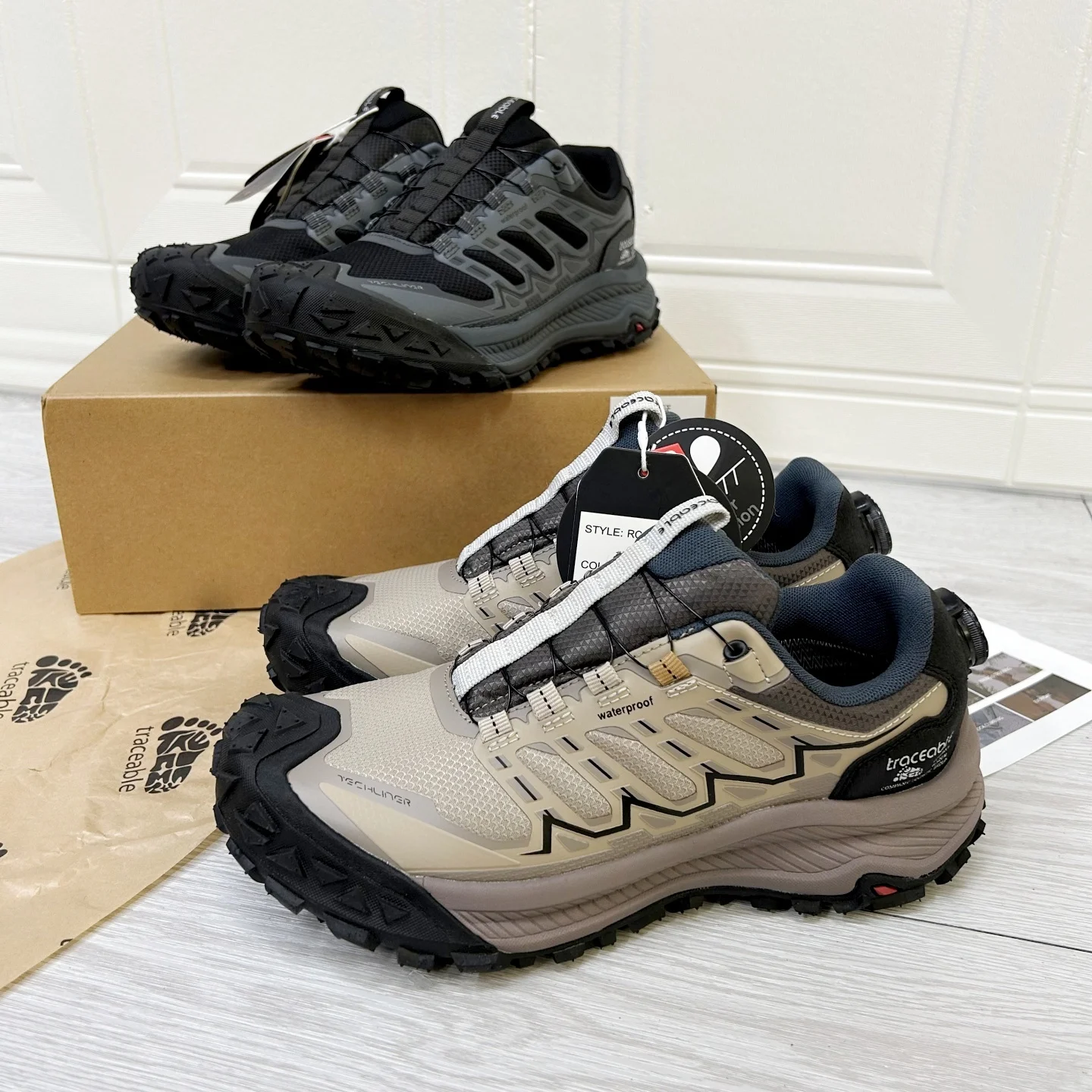 2025 New Off-Road Running Shoes Men's and Women's Anti-Slip Outdoor Sports Shoes Unisex Comfortable Walking Shoes and Trainers