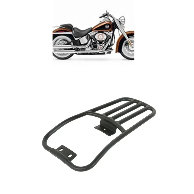 Accesorios moto Rear Luggage Rack For Harley Softail Deluxe FLSTN 2005-2017