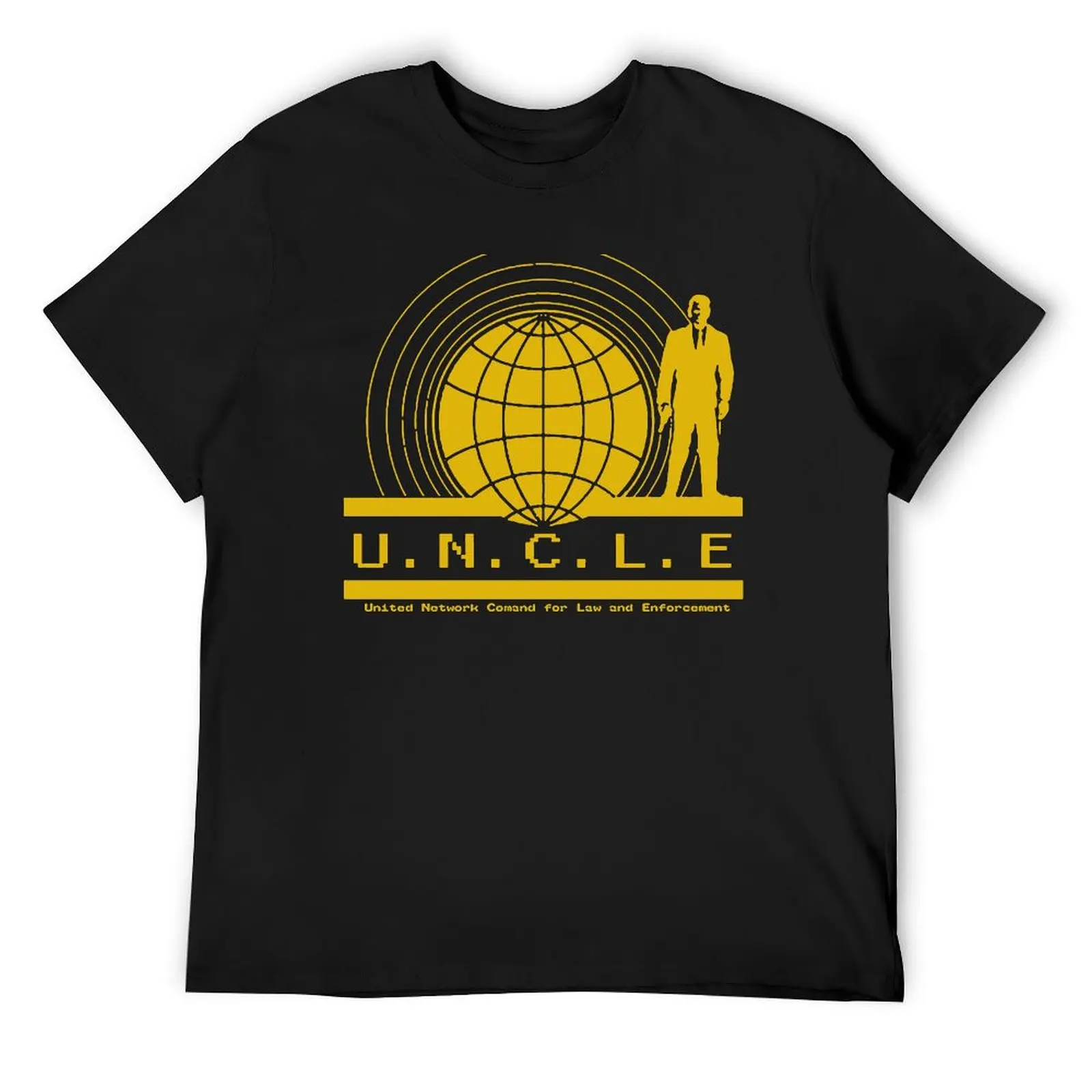 U.N.C.L.E (yellow) T-Shirt customizeds aesthetic clothes shirts men